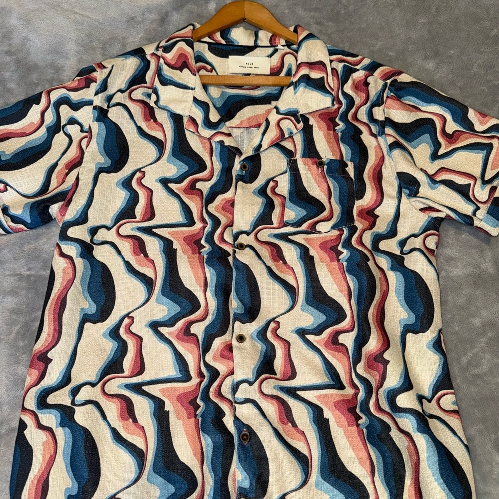 Men's Multicolor Patterned Shirt